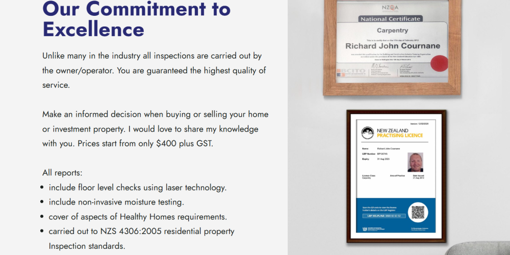 EyeSpy Inspections – Voted Most Trusted Building Inspector in Christchurch